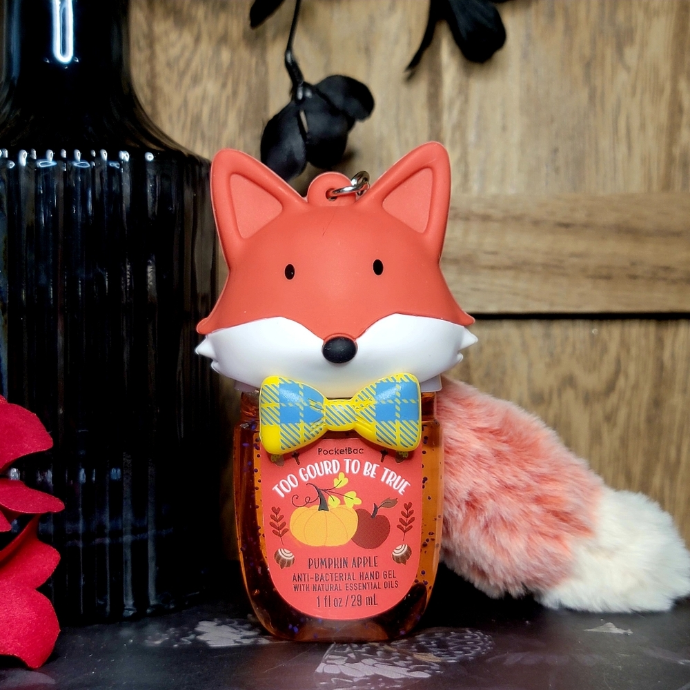 B&BW Cute Fox w/ Bowtie Pocketbac Holder & Pocketbac